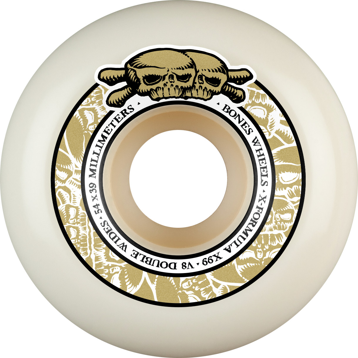 90s bones wheels 43㎜　dead stock Bones Death Angels V6 Widecut 97a 53mm Skateboard Wheels