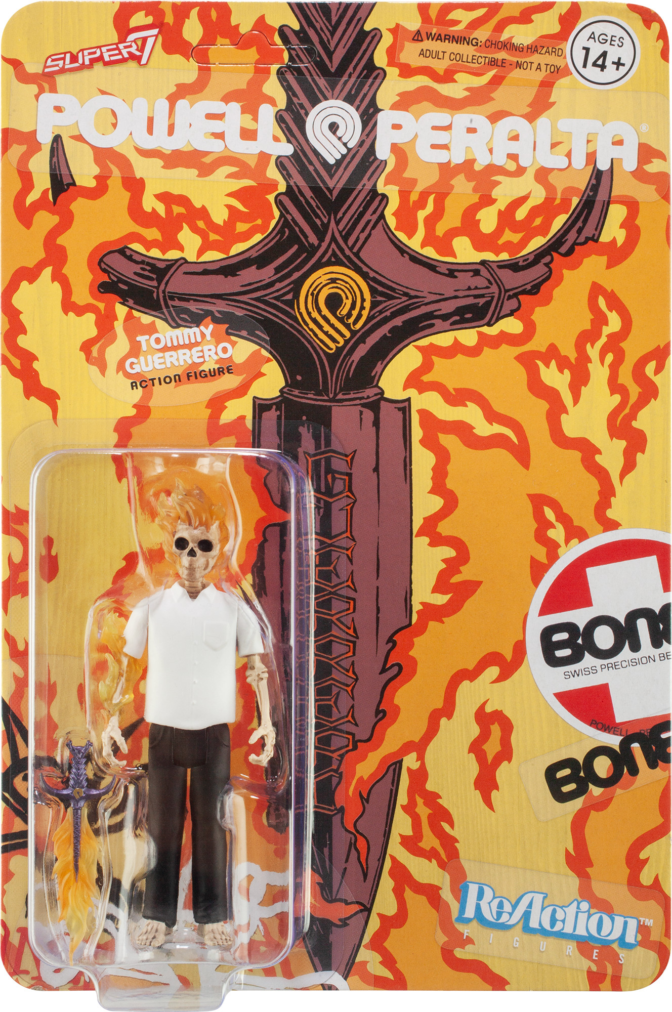 Powell Peralta Super 7 Collabo Action Figure Tommy Guerrero Wave 3