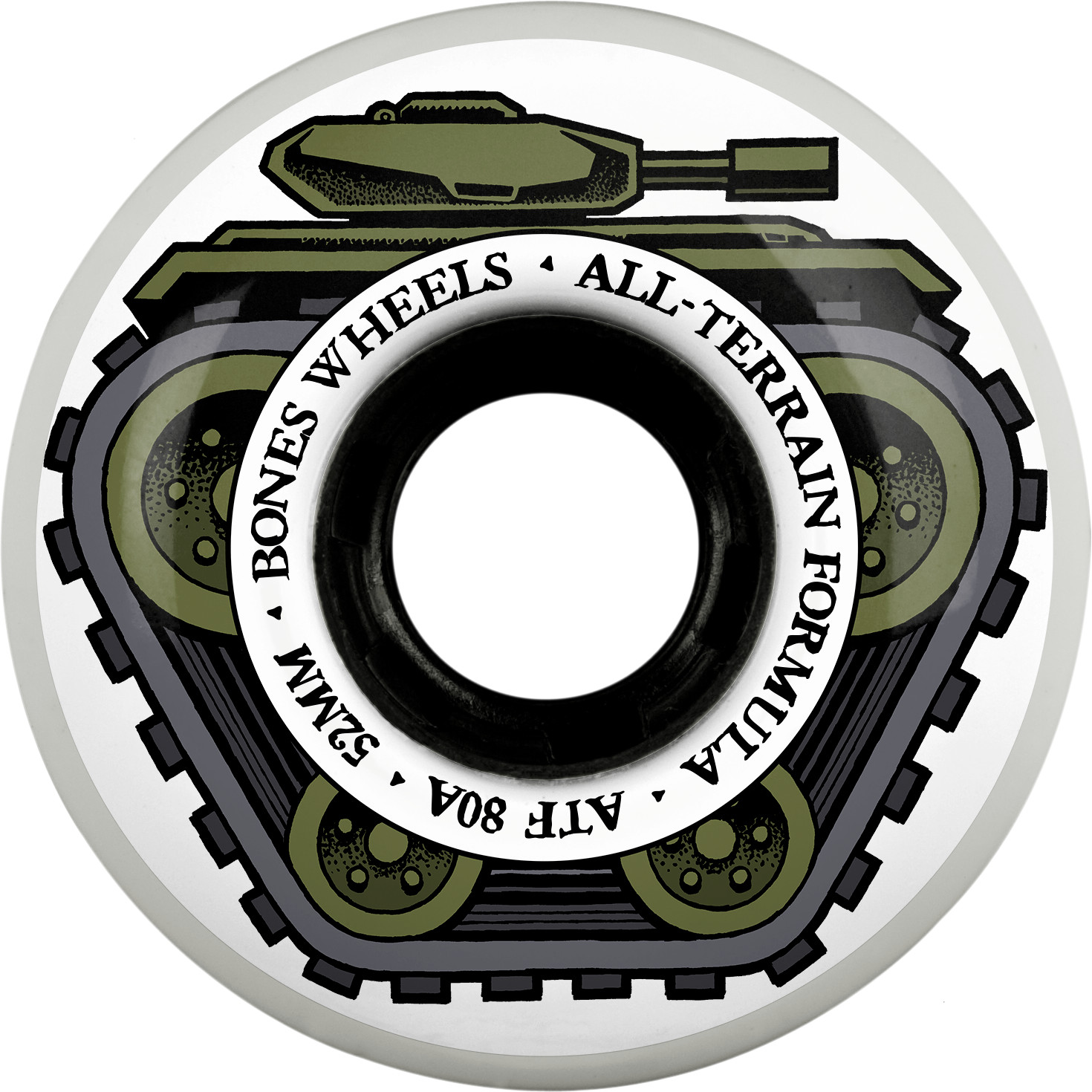 BONES WHEELS ATF Skateboard Wheels ALL TANK 52 BONES ALL TERRAIN