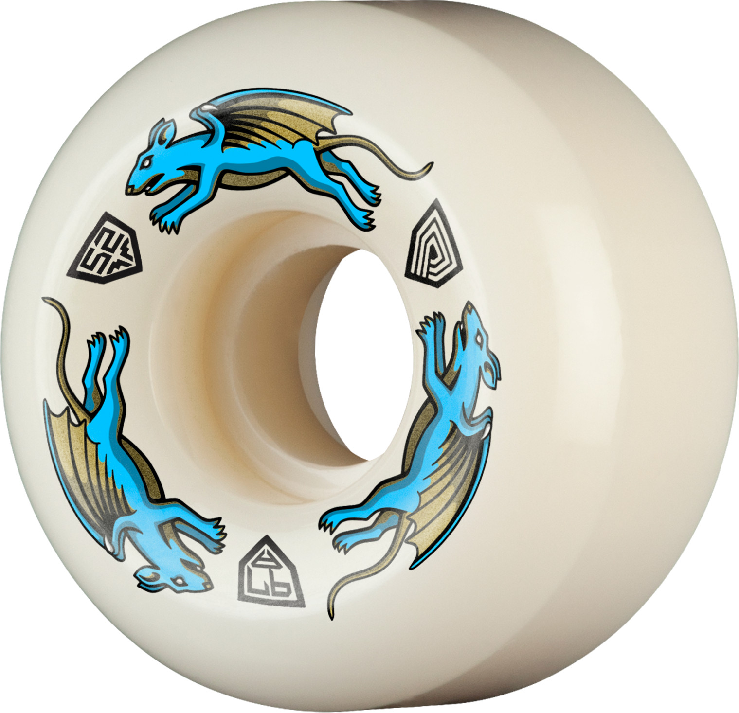 Powell Peralta Nano Rats 97A - AV5 Asymmetrical Shape - Narrow