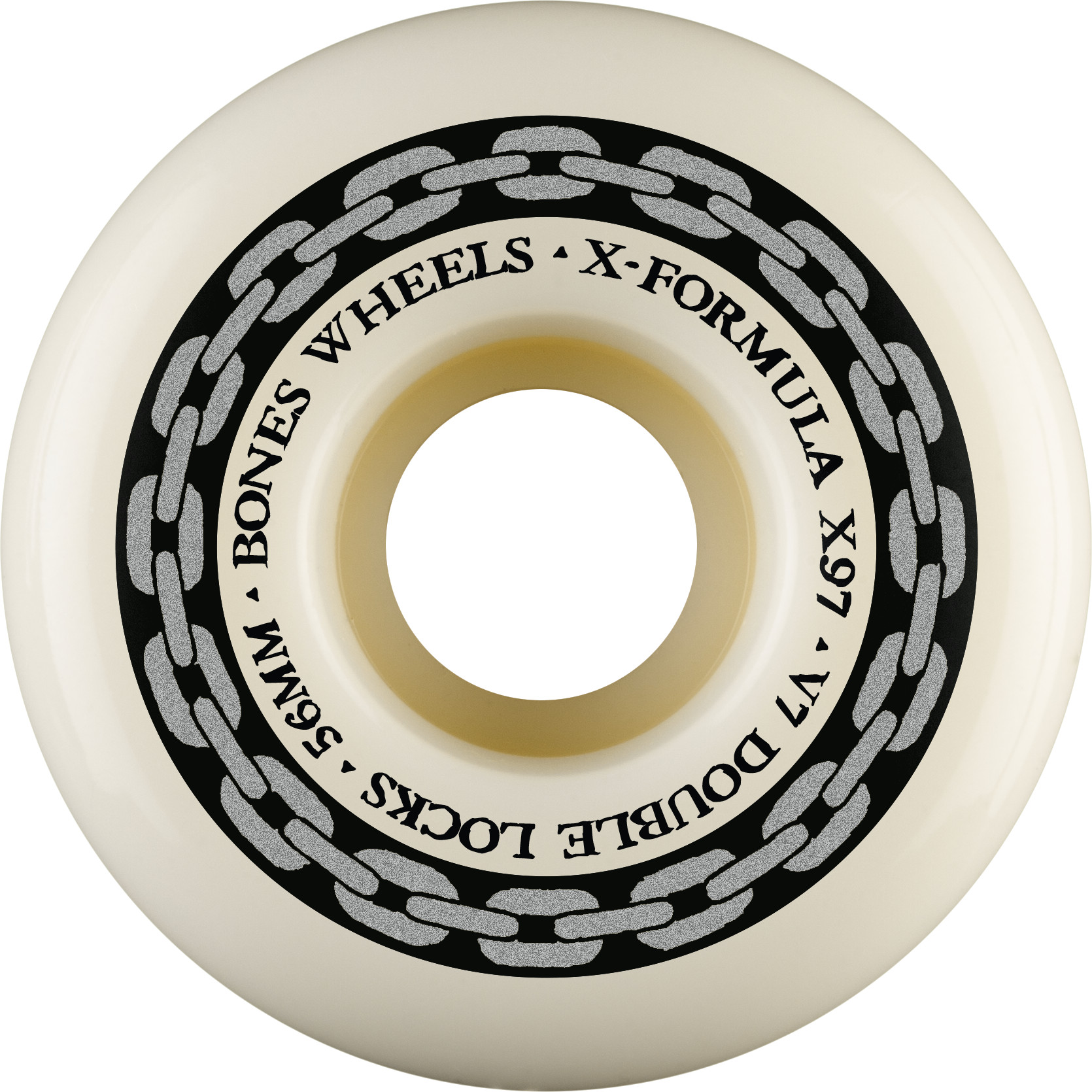 BONES WHEELS X-Formula Skateboard Wheels XF 56 V7 DOUBLE LOCKS X97