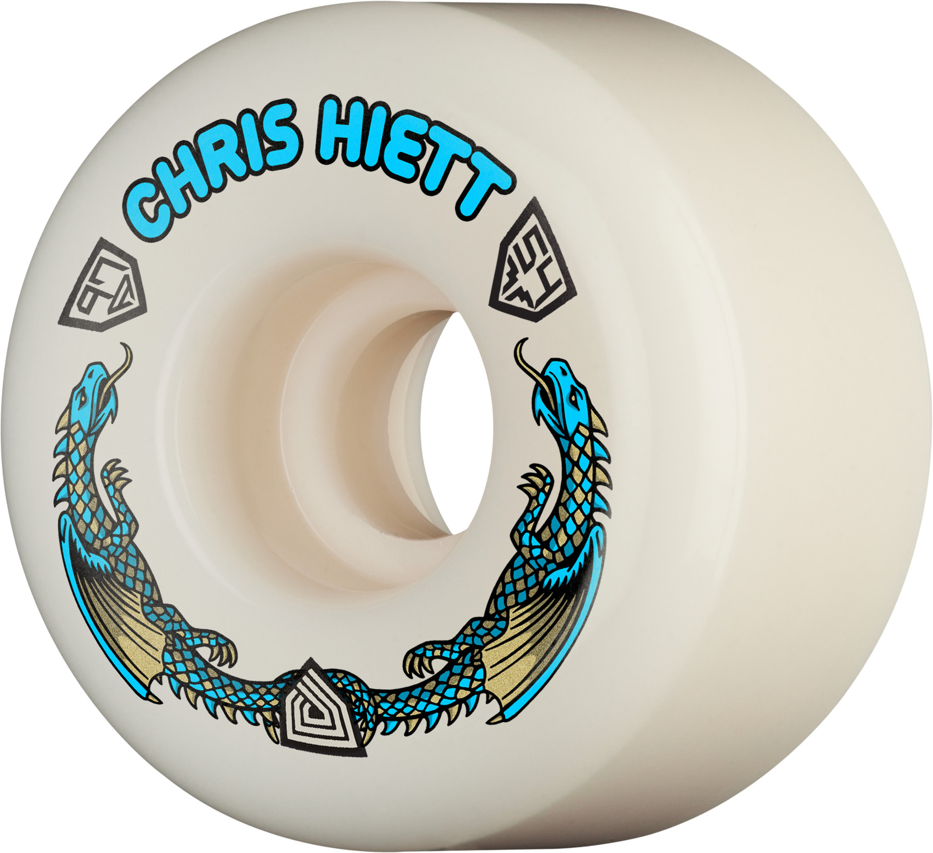 Powell Peralta Chris Hiett Pro 97A - V7 Symmetrical Shape - Medium