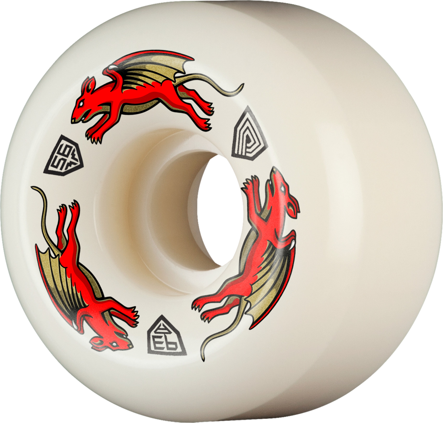 Powell Peralta Nano Rats 93A - AV6 Asymmetrical Shape - Medium