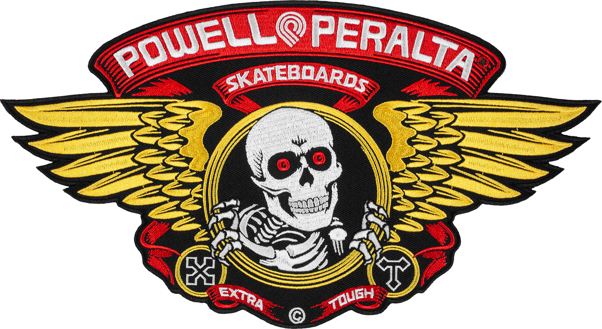 Powell Peralta Winged Ripper Patch 12