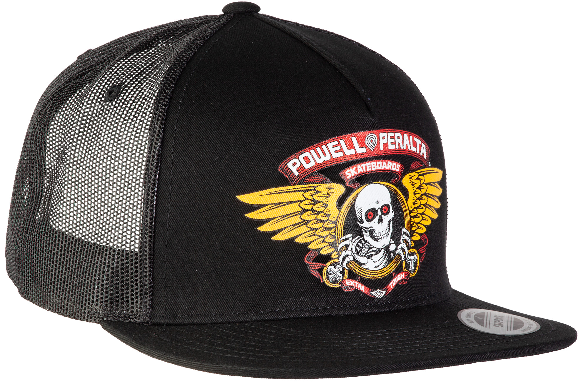 Powell Peralta Winged Ripper Trucker Cap Black - Skate One
