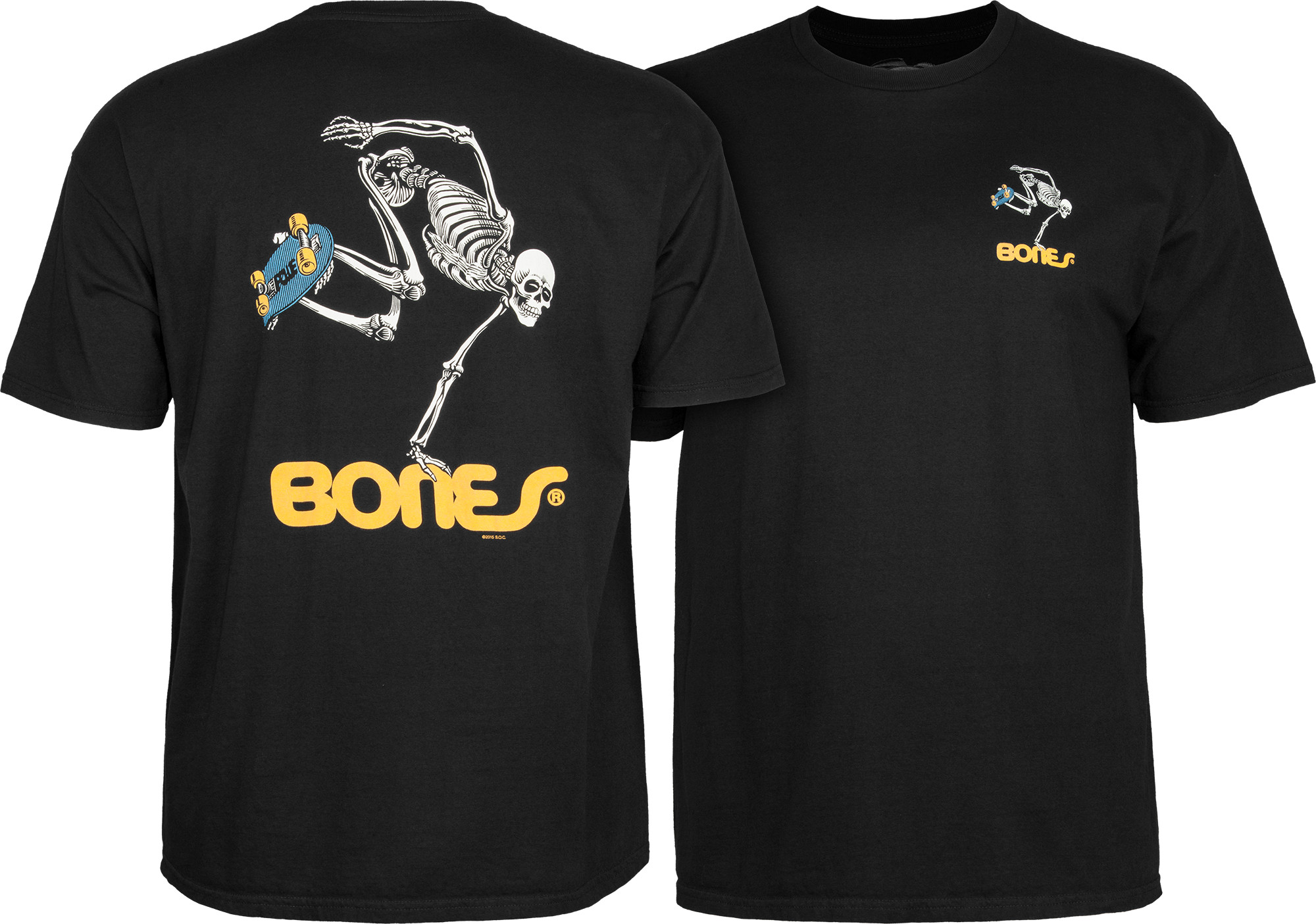 スケートボード Powell 1997 ChineseBones print S/S Tee POWELL PERALTA / SKATEBOARD SKELTON S/S Tee