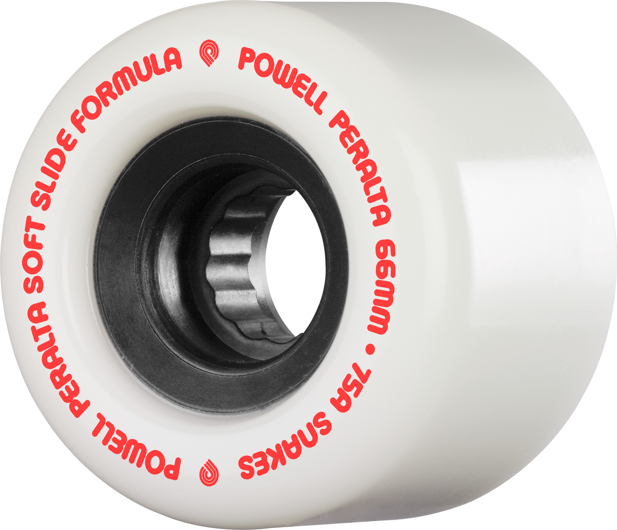 Powell Peralta Snakes Skateboard Wheels 66mm 75a 4pk White - Skate One Powell Peralta Snakes Skateboard Wheels 66mm 75a 4pk White - Skate One