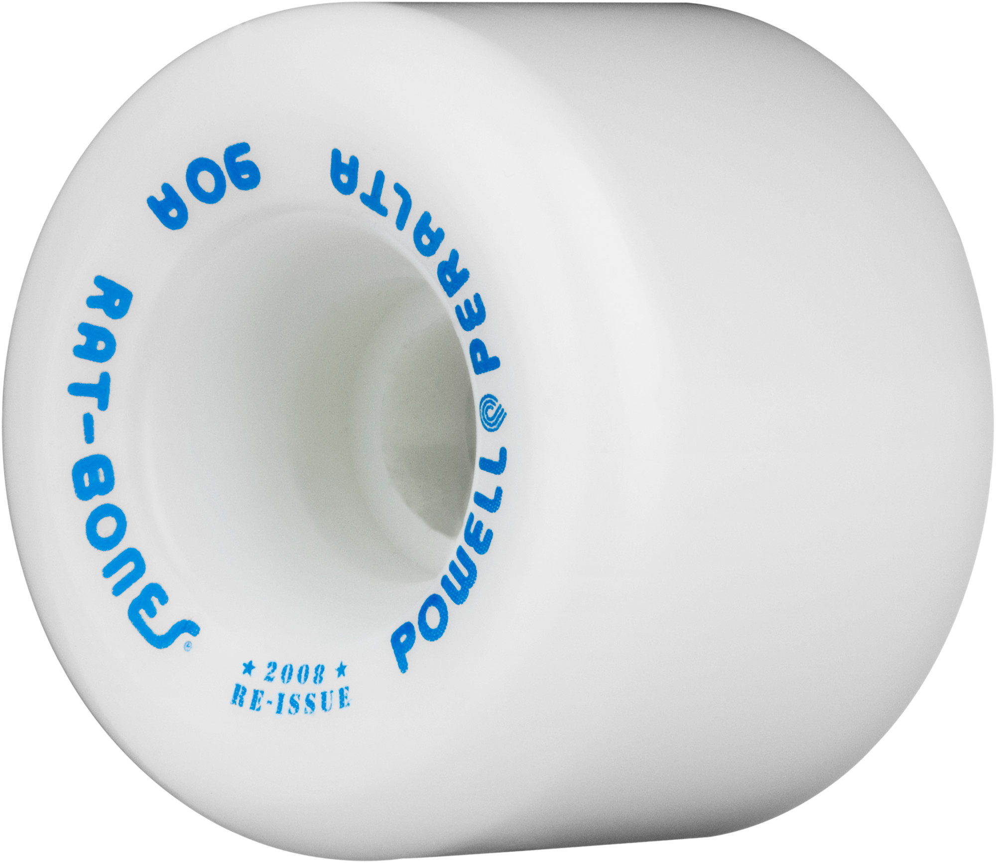 Powell Peralta Rat Bones Skateboard Wheels 60mm 90a - White (4
