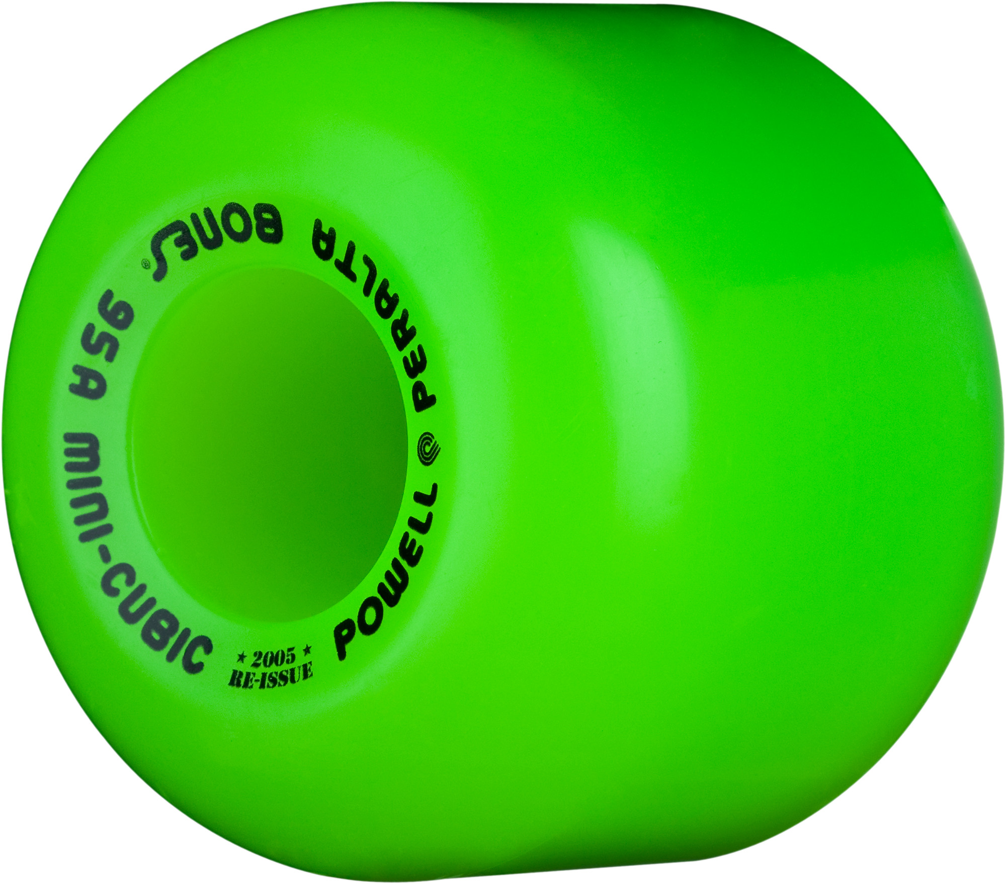 Powell Peralta Mini-Cubic Skateboard Wheels 64mm 95a - Green (4