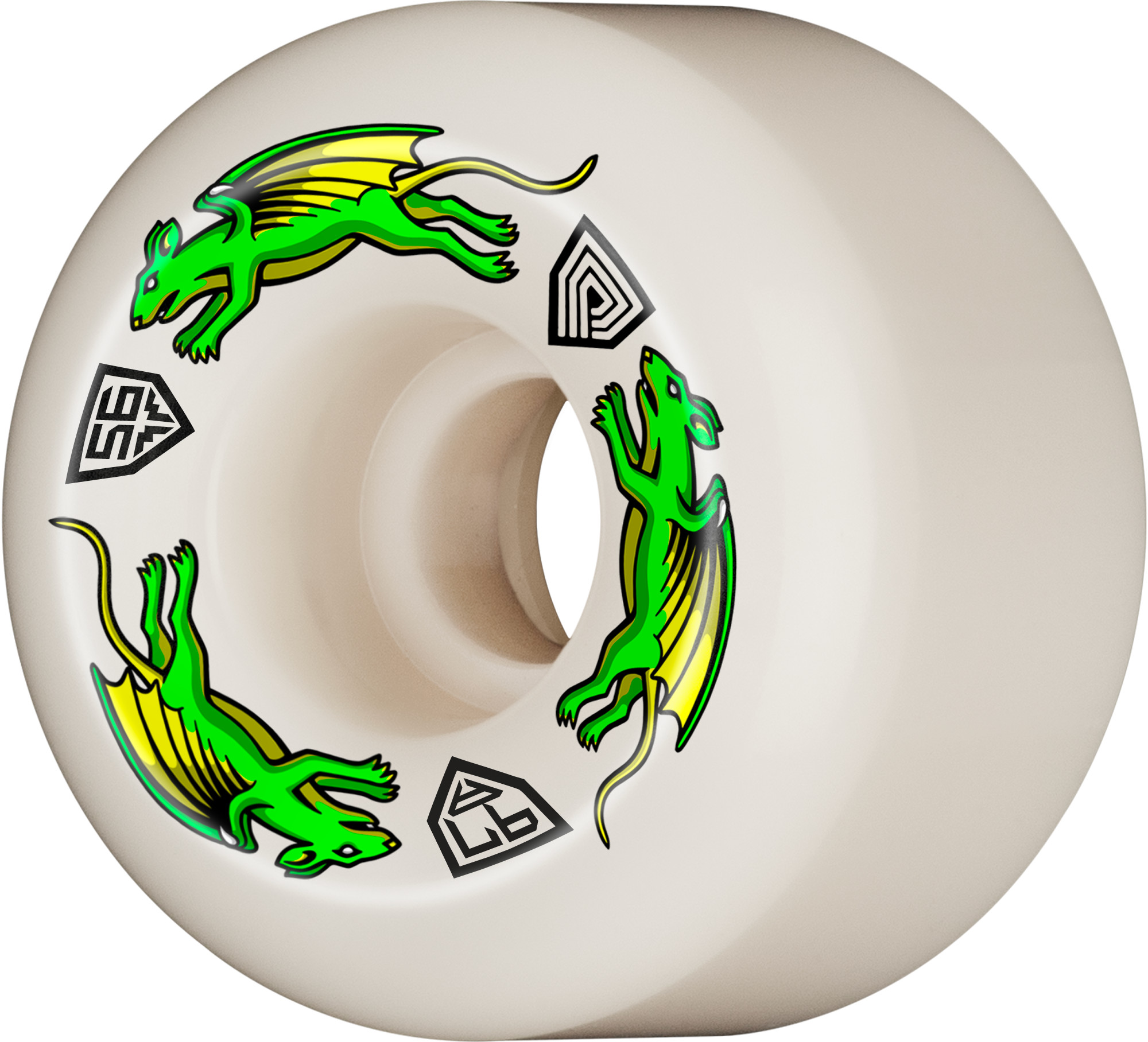 Powell Peralta Dragon Formula Nano Rats Skateboard Wheels 56mm x