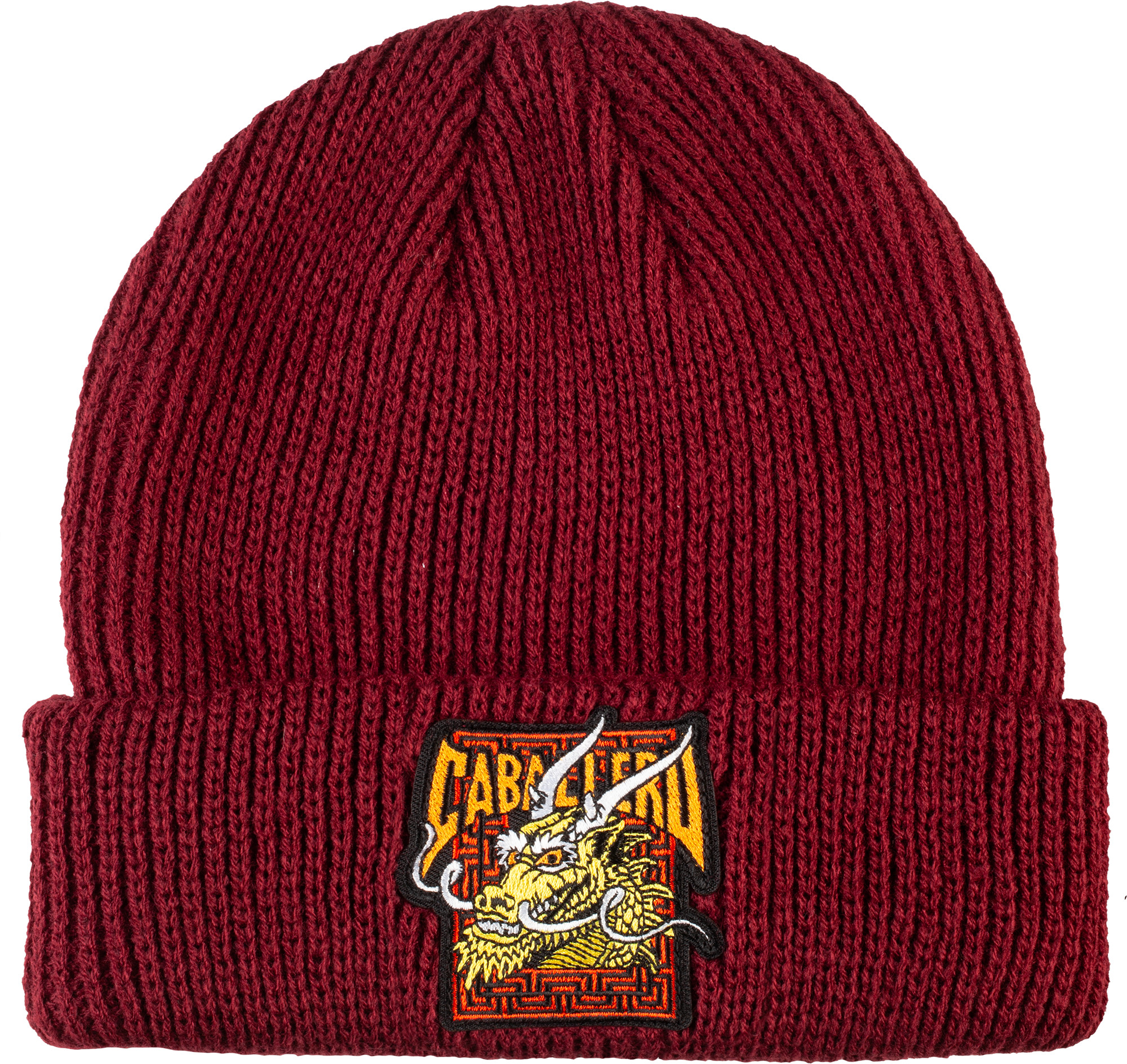 Powell Peralta Steve Caballero Dragon Beanie Burgundy - Skate One