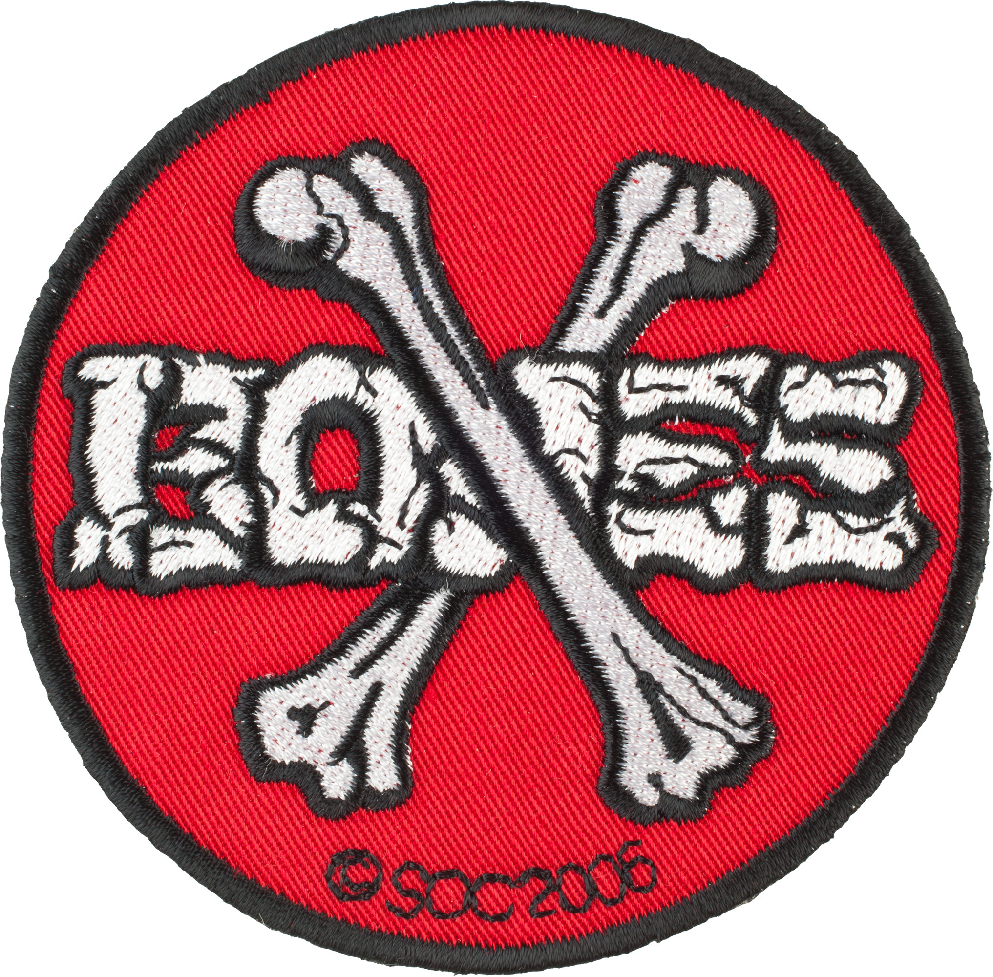 Powell Peralta Cross Bones Patch 3.5