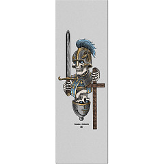 Powell Peralta Dan Corrigan Chess Skulls CLEAR GripTape Sheet - 10.5 x 33
