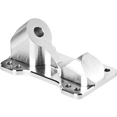Aera Trucks K3 Base Plates 46 degrees Clear Anodized