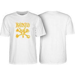 BONES WHEELS Vato Op T-Shirt Wht