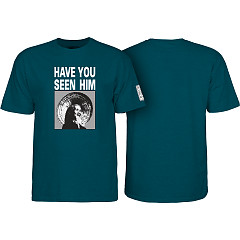 Powell Peralta Mike Vallely Elephant T-Shirt Midnight Teal - Skate One