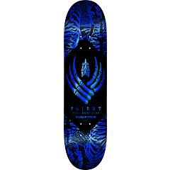 Powell Peralta Skeleton Foil Teal FLIGHT® Skateboard Deck - 8.13