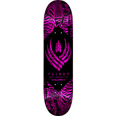 Powell Peralta Skeleton Foil Teal FLIGHT® Skateboard Deck - 8.13
