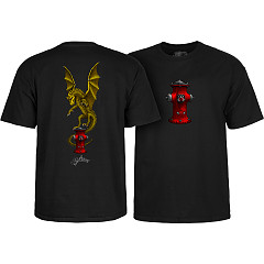 Powell Peralta Andy Anderson Hydrant Youth T-Shirt Black