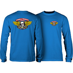 Powell Peralta Winged Ripper L/S T-shirt - Royal Blue