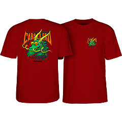 Powell Peralta Cab Street Dragon T-Shirt Garnet