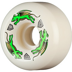 Powell Peralta Nano Rats 88A - AV6 Asymmetrical Shape - Medium Ride Patch - 54mm x 34mm 88A AV6 Skateboard Wheels 4pk
