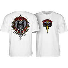 Powell Peralta Mike Vallely Elephant T-shirt White