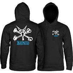 Powell Peralta Rat Bones Hooded Sweatshirt Black