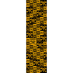 BONES WHEELS Vato Noir Grip Tape Sheet 9 x 33