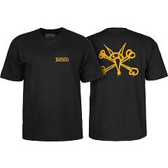 Powell Peralta Rat Bones T-shirt - Black - Skate One