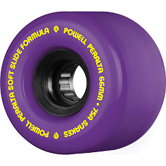 Powell Peralta Snakes Skateboard Wheels 66mm 75A 4pk Purple