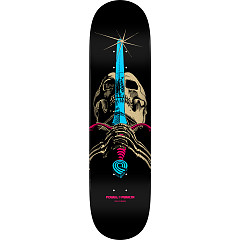 Powell Peralta Skull & Sword Skateboard Deck Pink/Metallic Gold - Shape 309 - 9 x 32.45