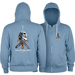 Powell Peralta Skull & Sword Midweight Hooded Sweatshirt - Black Powell Peralta Skull & Sword Midweight Hooded Sweatshirt - Black
