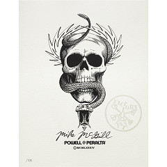 Powell Peralta McGill Skull & Snake Art Giclee Print 11 x 14