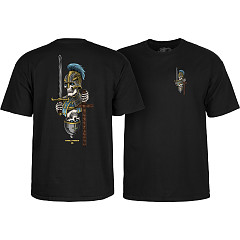 Powell Peralta Dan Corrigan Chess Skulls T-Shirt Black