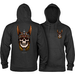 Powell Peralta Anderson Sweatshirt Hooded Mid Weight Charcoal Heather