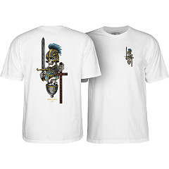 Powell Peralta Dan Corrigan Chess Skulls White