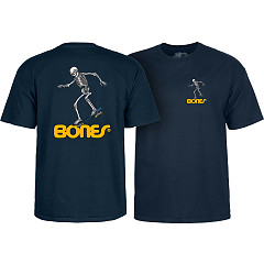 Powell Peralta Sk8board Skeleton '3' T-Shirt Navy