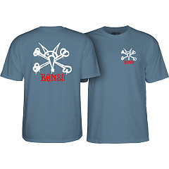 Powell Peralta Rat Bones T-Shirt Indigo Blue