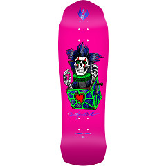 Powell Peralta Pro Chris Hiett Skull FLIGHT BLEM Skateboard Deck - 9.5 x 31.13