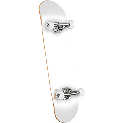 Mini Logo Birch Skateboard Assembly Detonator Wht 191 K16 - 7.5