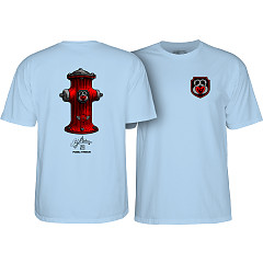 Powell Peralta Andy Anderson Hydrant T-Shirt Light Blue