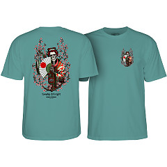 Powell Peralta Sakura Yosozumi T-Shirt Aquatic