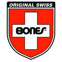 Bones Swiss Bearings Shield Ramp Sticker Single 15.75