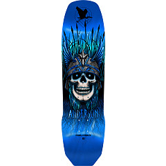 Powell Peralta Pro Andy Anderson Heron 7-Ply Maple BLEM Skateboard Deck Blue Foil- 8.45" x 31.8"