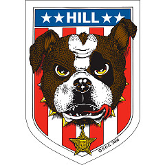 Powell Peralta Frankie Hill Bulldog Sticker (Single)