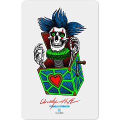 Powell Peralta Pro Chris Hiett Skull Sticker Single