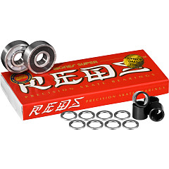Bones® Super REDS® Skateboard Bearings 8 pack - Skate One