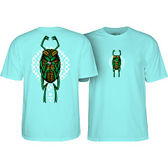 Powell Peralta Mike Vallely Bug T-Shirt Celadon