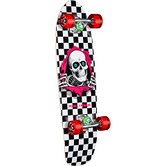 Powell Peralta Sidewalk Surfer Checker Ripper Birch Cruiser Complete Skateboard - 7.75 x 27.20